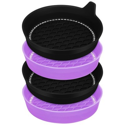 4 Pcs Universeller Auto-Getränkehalter Getränkehalter-Untersetzer Fürs