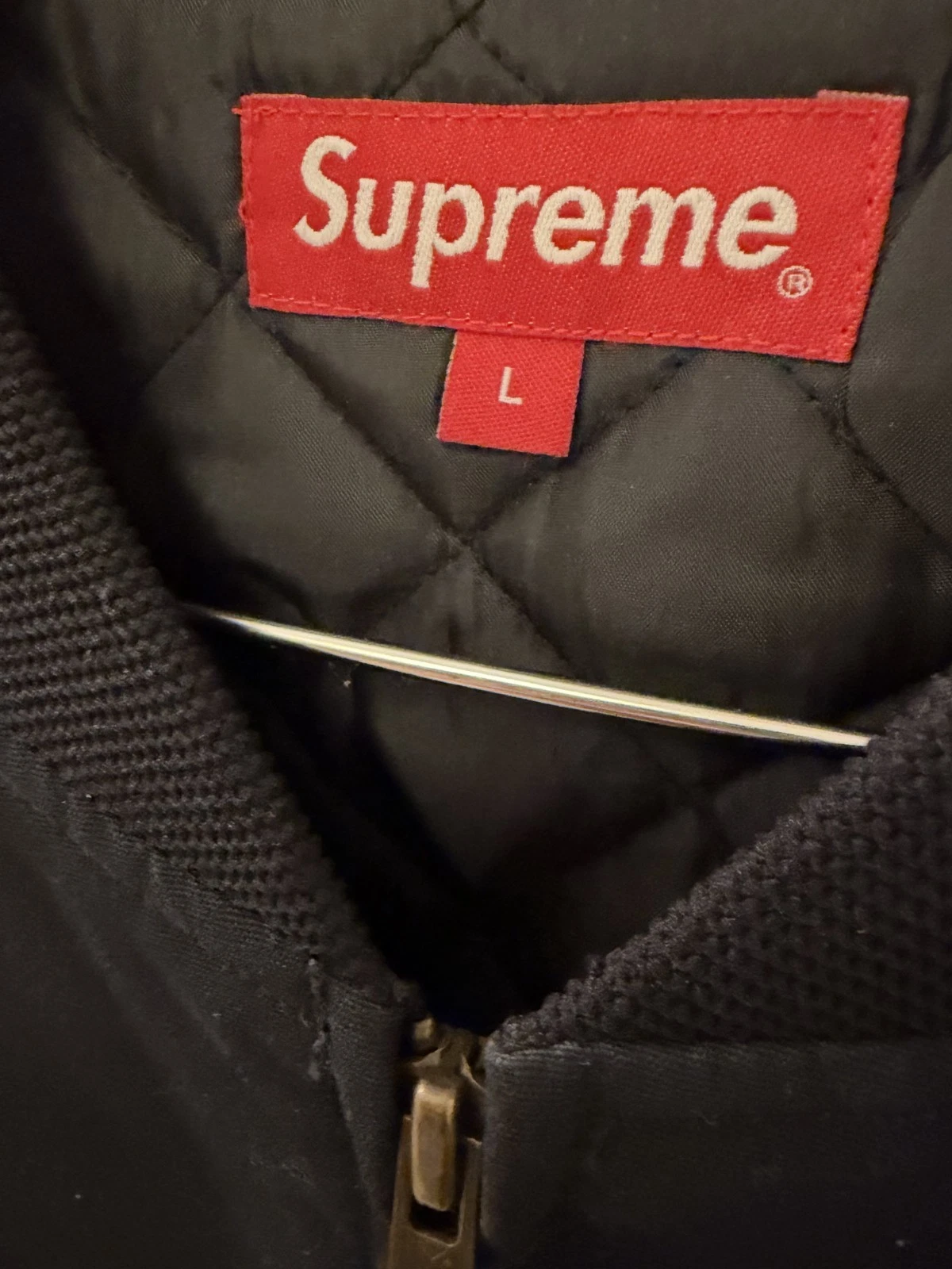 Supreme X Playboy SS19 Full Zip Jacket Size Large Quilted Lining (RARE) - product detail image 4