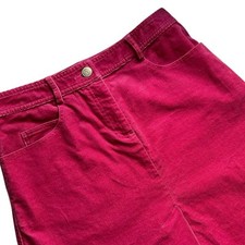 Vintage White Label Lilly Pulitzer Pink Corduroy Skirt 30  Waist Preppy College