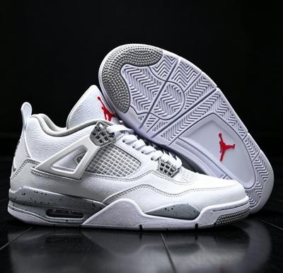 シューズ(男性用) NIKE Air Jordan 4 Retro White Oreo Size 11 - Jordan 4 Retro Mid White Oreo for sale online | eBay