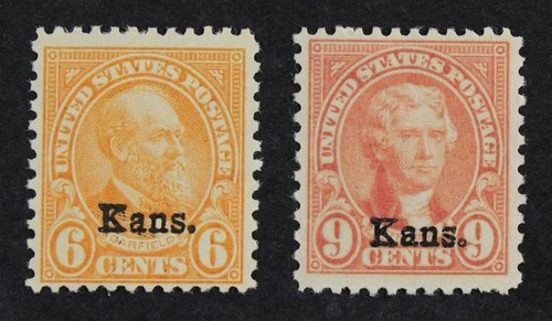 CKStamps: US Stamps Collection Scott#664 667 Mint NH OG
