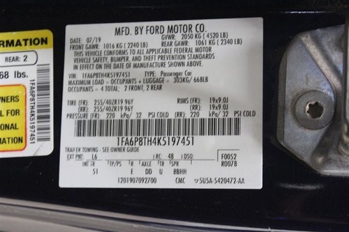 Power Brake Booster JR3Z2005A Fits 18-22 Mustang 2796987 - Picture 9 of 11