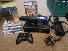 Microsoft Xbox 360 S Console Kinect Bundle With Games