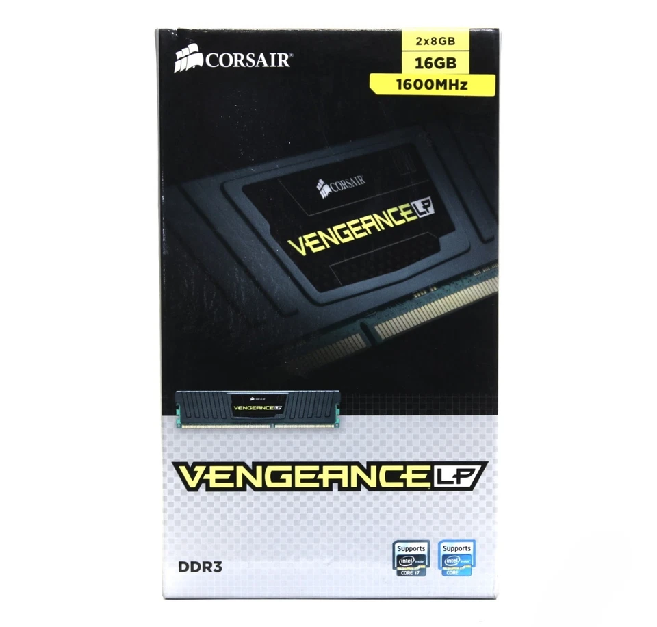 Corsair Vengeance LP 16GB (2x8GB) DDR3 1600MHz CML16GX3M2A1600C10 Desktop RAM - Image 2 of 4