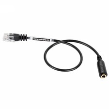 3.5mm Smartphone Headset To RJ9 Adapter Cable Headphone Converter Telephone