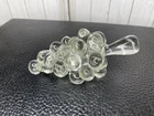Vintage Steuben? Crystal Cluster Grapes on the Vine Signed Engraved