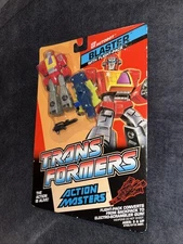 Vtg 1990 Hasbro G1 Transformers MOC BLASTER Action Masters Figure