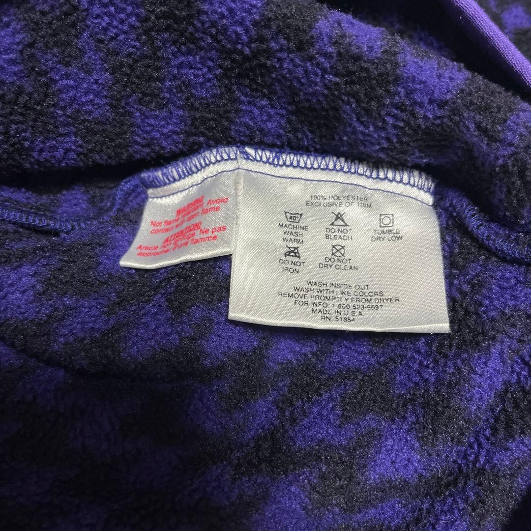 Patagonia Synchilla Snap-T Fleece Size S Houndstooth Pattern Rare Non-Cataloged image 5