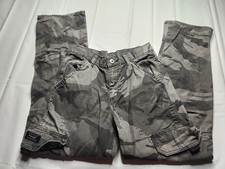 Wrangler Camo Pants Boys 14 Reg Cargo Camouflage Hunting