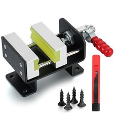 Professional Golf Club Regripping Kit - Heavy-Duty Vise Clamp with Secure 4