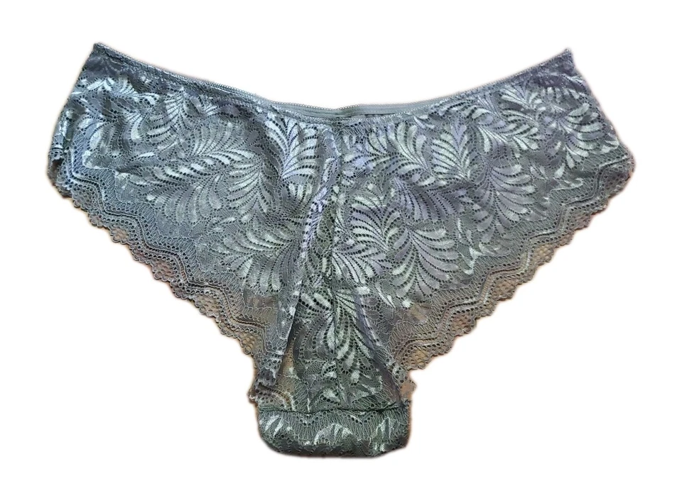 Bragas hipster de encaje Rene Rofe talla grande 3X verde oscuro Foto 2 de 4