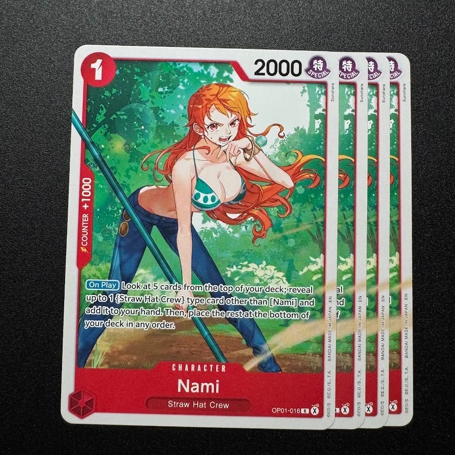 Nami-Op01-016 OP01-016 One Piece Promotion Cards for sale | eBay