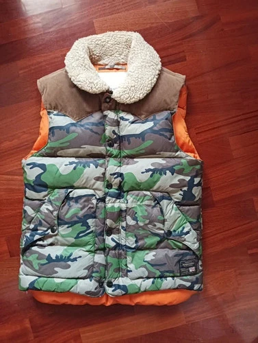 RARE Ralph Lauren Denim & Supply Down Vest - Camo Western - Size S - product listing photo