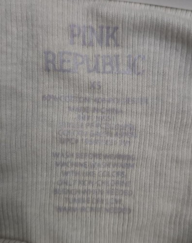 Pink Republic Aspen Graphic Long-Sleeve Raglan Tee Size XS Cotton Blend Womens C - Picture 2 of 2