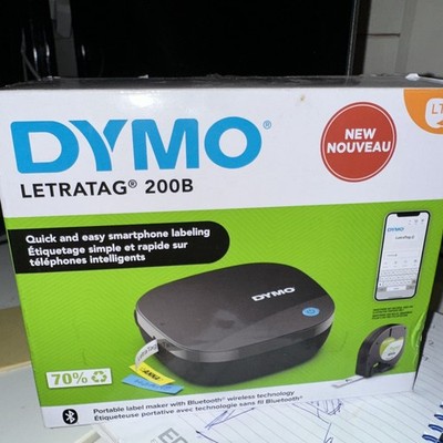 Dymo LetraTag 200B Bluetooth Etikettendrucker | Kompakter Etikettendrucker | Verbindet