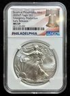 2020-P American Silver Eagle Grade MS69 NGC Early Releases Emergency Production