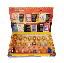 The Lion King Ooshies Woolworths Disney Complete Set Of 24 In Collectors Case