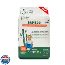 Naty Bamboo Viscose Training Pants – Silky Soft, Potty Training Underwear, Pl