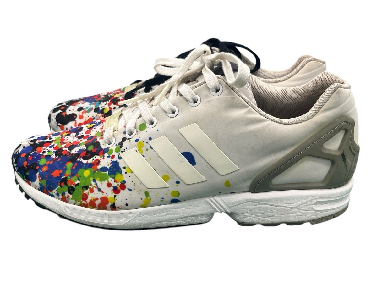 Adidas ZX Flux Splatter Men's Size 10 HTF RARE Y2K Torsion B34497