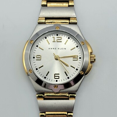 Anne Klein Women Watch 28mm Two Tone Metal Band Classy Y121E