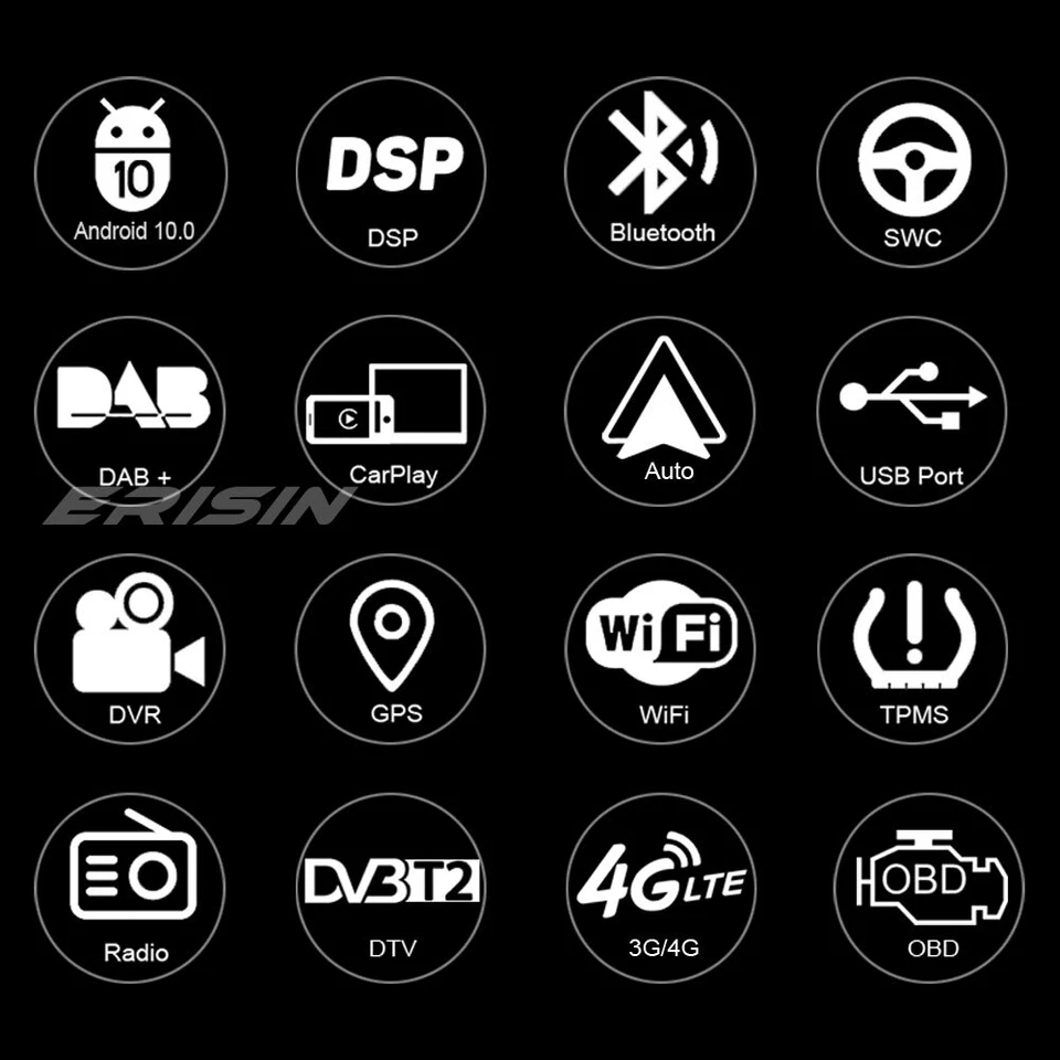 9" Android 10.0 DAB+Autoradio GPS DSP SWC BMW 3er E46 318 320 M3 Rover 75 MG ZT - Bild 2 von 4