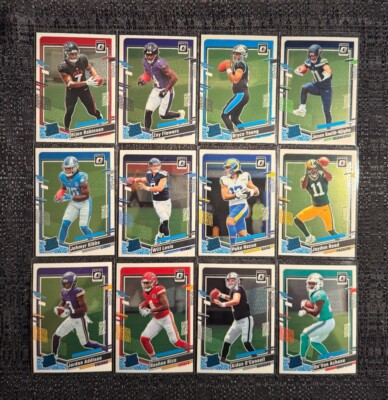 2023 Panini Donruss Optic Complete Your Set You Pick NFL Rookie Card #201-300