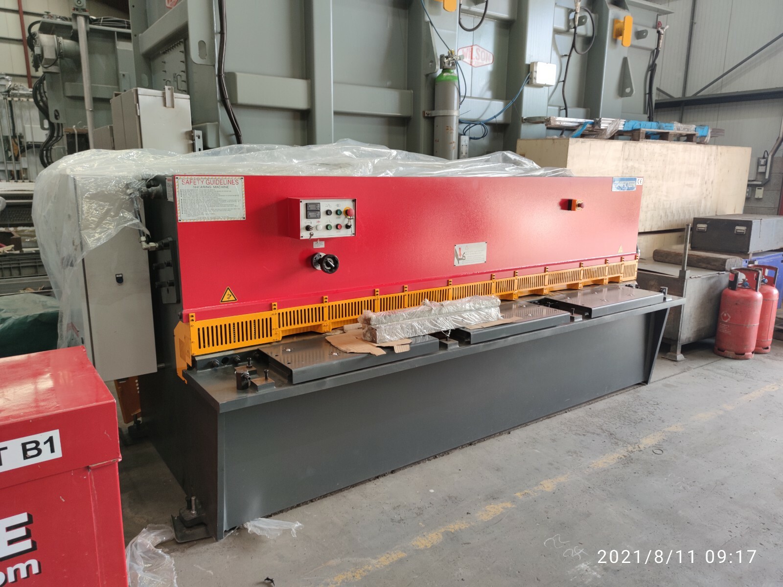 Brand New CARTER 3200 x 6.5mm NC Hydraulic Guillotine Sheet Metal Shear