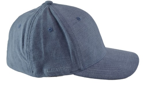 Quiksilver Surf Style Final Wave Logo Blue Flex FIt Mütze - Bild 4 von 8