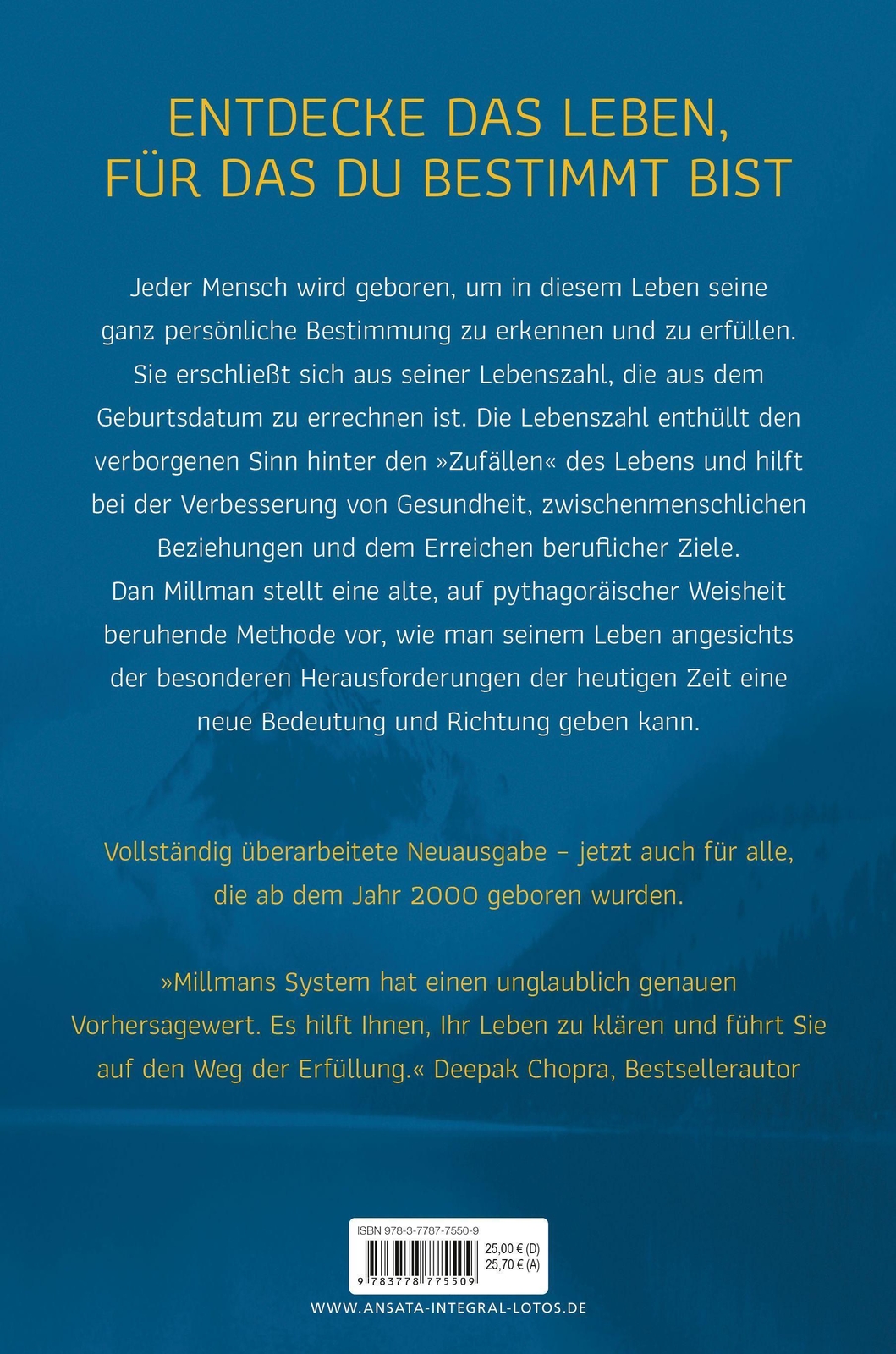 Thumbnail - Die Lebenszahl Als Lebensweg | Dan Millman | Buch | 560 S. | Deutsch |