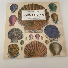 The World of John Derian Wall Calenda Hand-Colored Shells Art prints Beach House