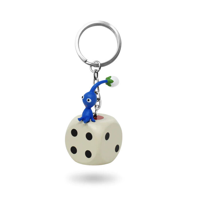 Pikmin 4 Keychain New Sealed Official Nintendo Switch Promo Blue