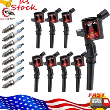 8 Ignition Coil & Spark Plug For Ford F150 Expedition 1997 1998 1999 2000~2003