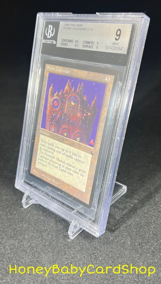 MTG The Dark 1994 Stone Calendar BGS 9.0 MINT Old School 93/94 - Image 3 of 4