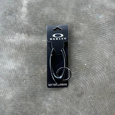 Oakley Essential Icon Carabiner Unisex Keychain 3.6in Black - Japan Exclusive