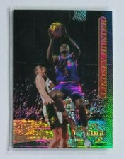 Lindsey Hunter (Pistons) 1996-97 Topps Stadium Club basketball MATRIX
