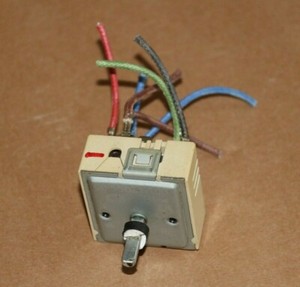 EGO 50.55021.100 Herd Kochplattenschalter Energieregler Zweikreis