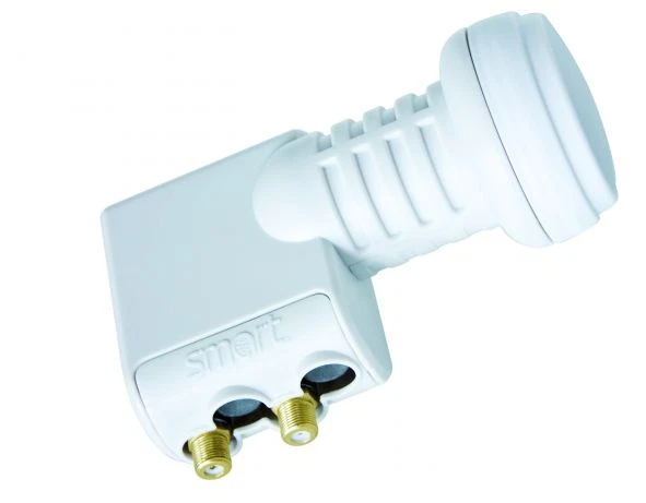 Smart Titanium Universal Twin TT LNB 0.1dB Gold Connections HD 3D Ready