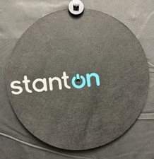 Stanton - Black and Blue - Original Turntable Record Player 12" Slipmat