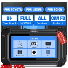 XTOOL For Toyota Lexus OBD2 Scanner Code Reader Bidirectional Full Diagnostic