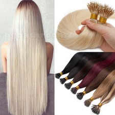 Thick Russian 1G/S Nano Ring Rings Tip Link Beads Remy Human Hair Extensions USA