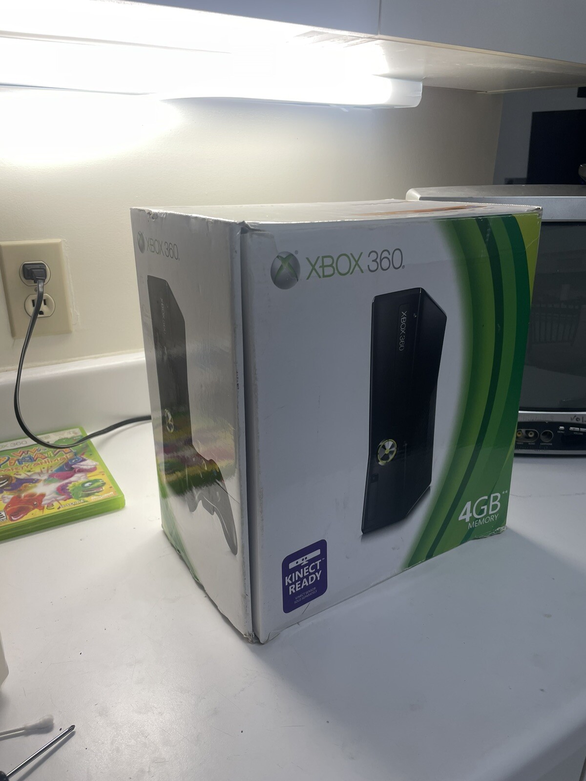 xbox 360 s Console 4gb Complete In Box Xbox 360 Slim eBay