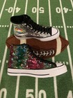 Converse Rainbow Sequined Sneakers Chuck Taylor High Pride LGBT Unisex M7.5/W9.5