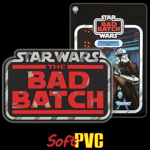 Set of 4 Kenner STAR WARS Saga Prequel Era Vintage style logo soft PVC coaster - Picture 11 of 11