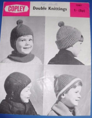 Copley Jungen Helme & Mütze Strickanleitung 1261