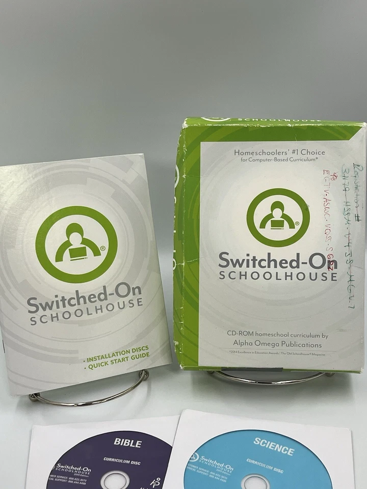 SOS Switched On Schoolhouse 500 5th Grade, 5 SUBJECTS + INSTALL CD’s 2015 - Image 2 of 4