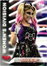 Alexa Bliss 2021 Topps RAW Wrestling Card