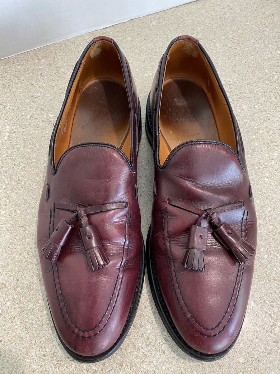 Allen Edmonds Grayson Tassel Loafer Dress Shoes Mens 10C Allen Edmonds Grayson Tassel Loafer Dress Shoes Mens 10C