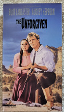 The Unforgiven VHS - Burt Lancaster Audrey Hepburn 1960