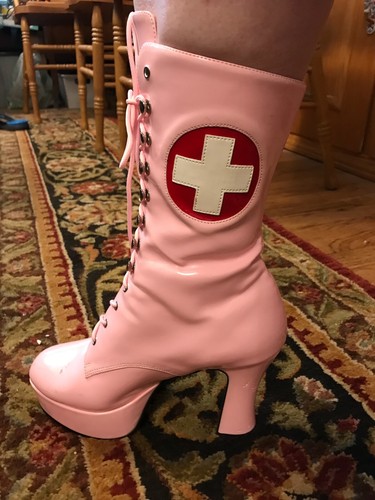 cosplay platform boots