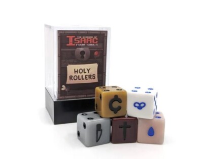 The Binding of Isaac: Four Souls Holy Rollers Dice Set NEW & SEALED